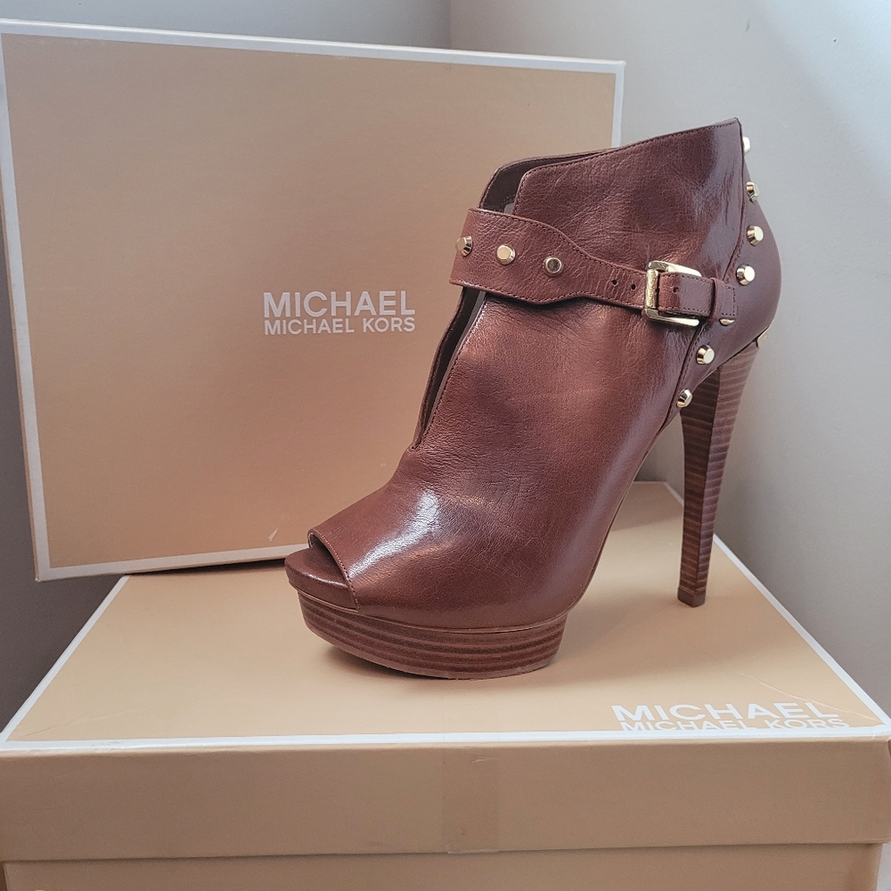 Authentic MK boot heels